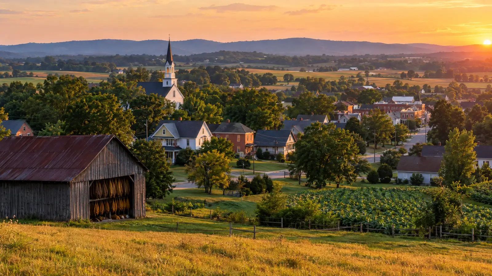 A neighborhood scene from Cleveland, TN