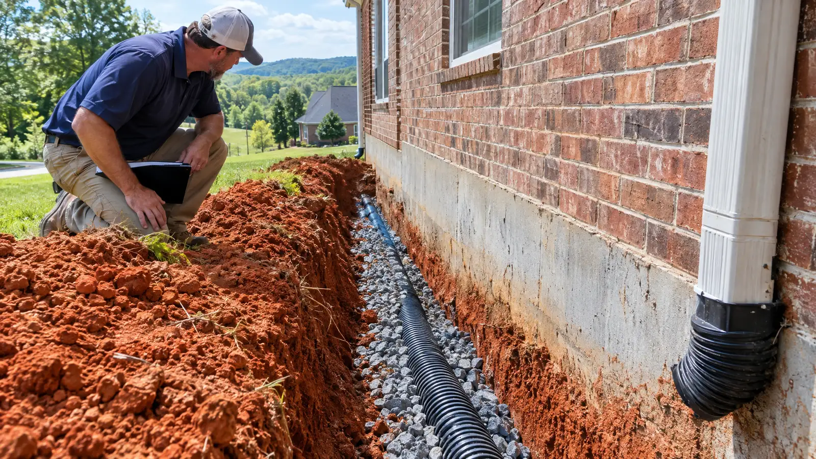Clay Soil, Foundations and Drainage in the Chattanooga Area